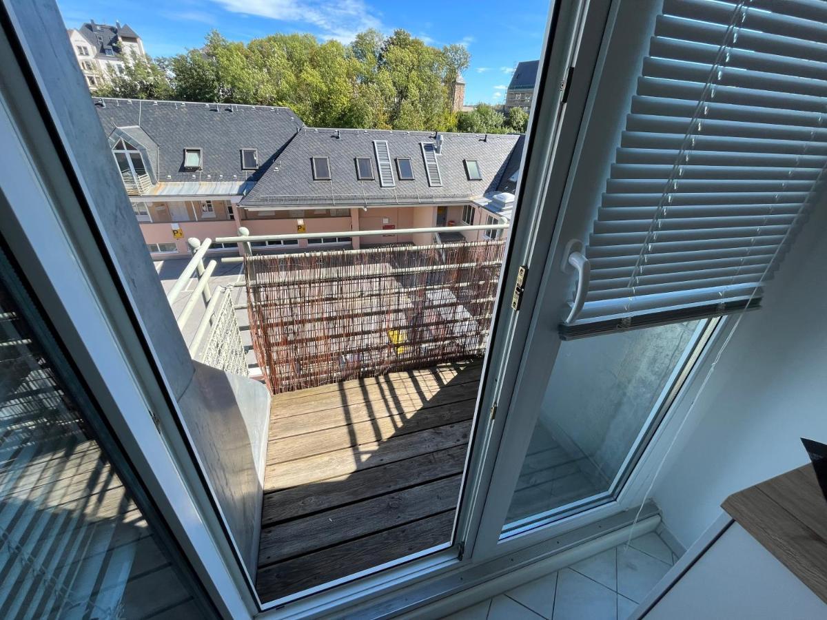 Attraktives Appartement Im Stadtzentrum Plauen Balkon Lift Ngoại thất bức ảnh